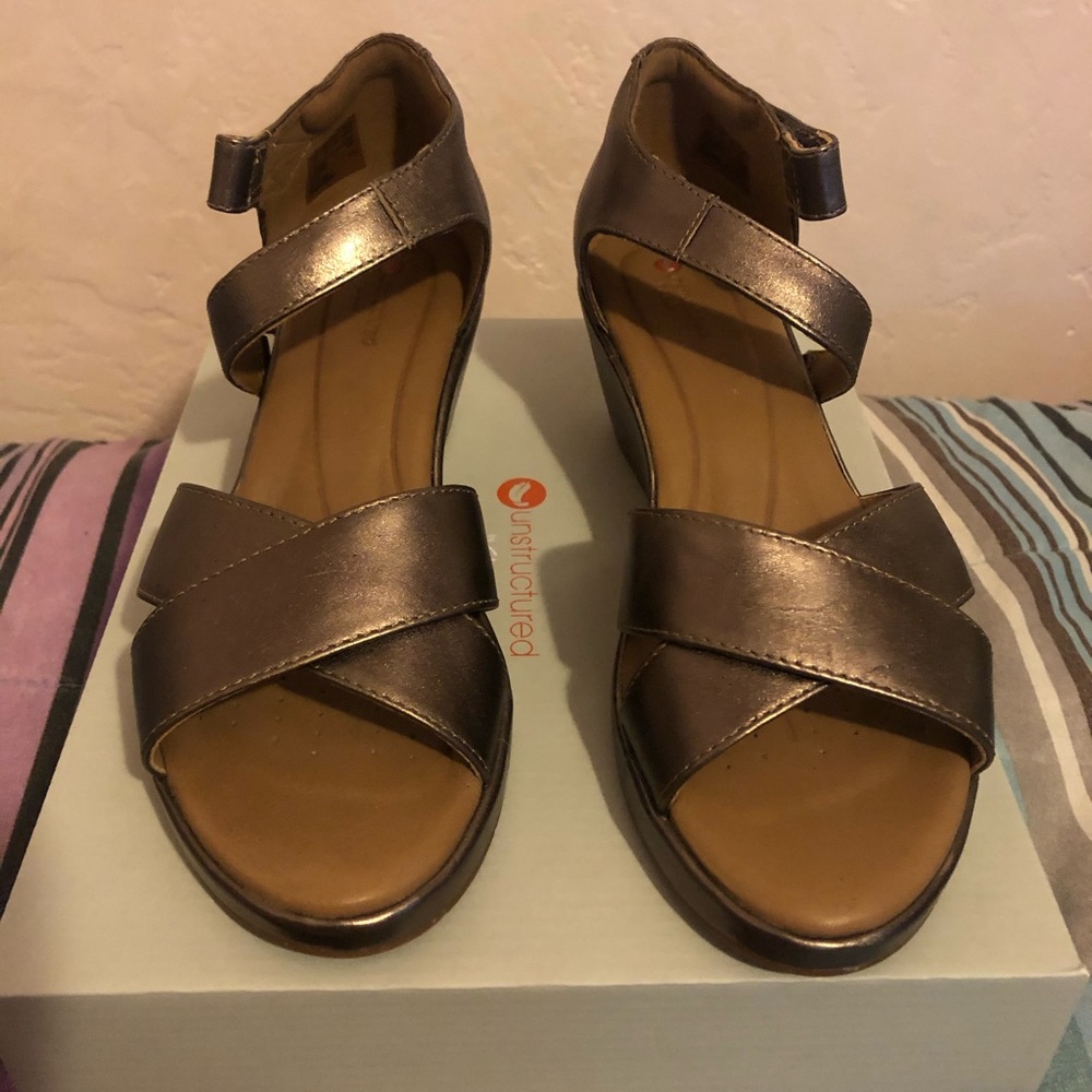 Gold sandals